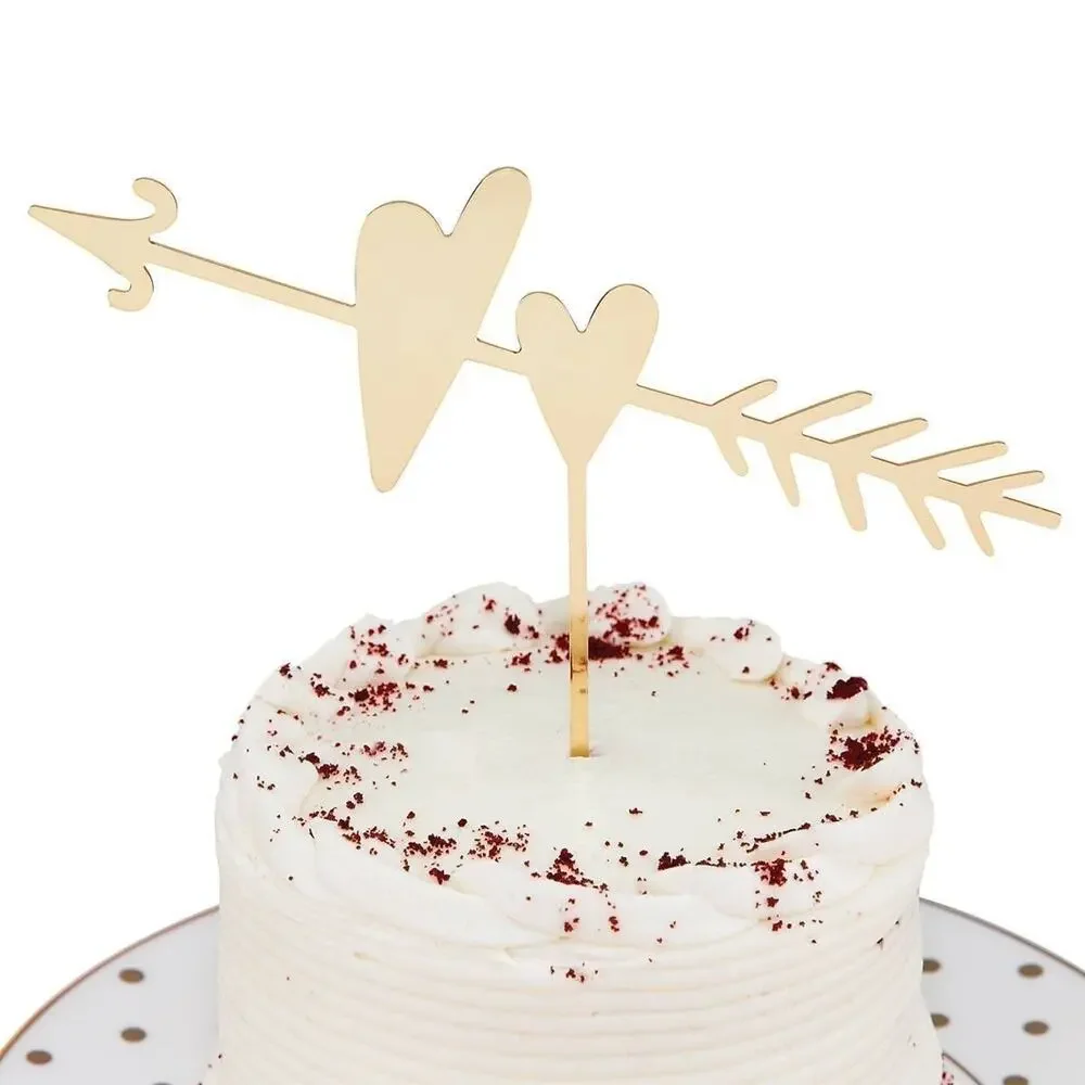 New❤️Kate Spade Two Hearts Cake Topper